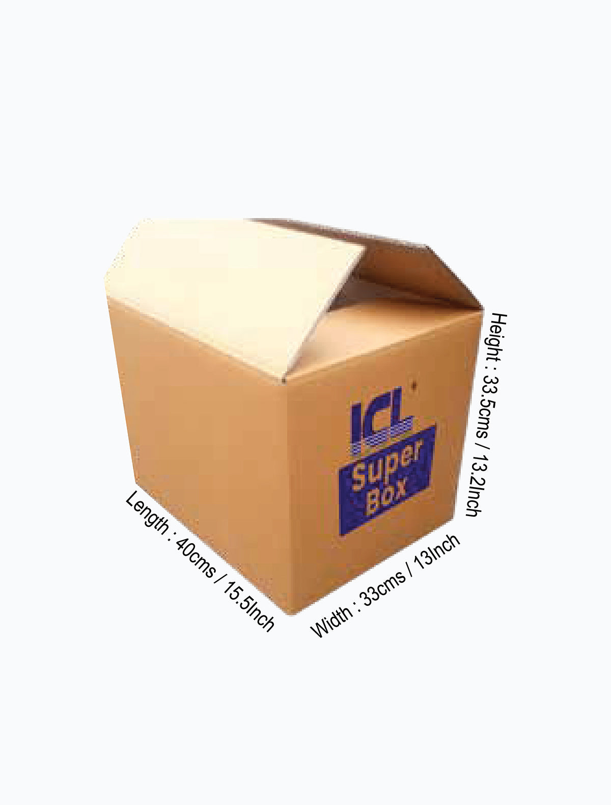 ICL Branded Box – 10 kg Capacity ICL Quickpack