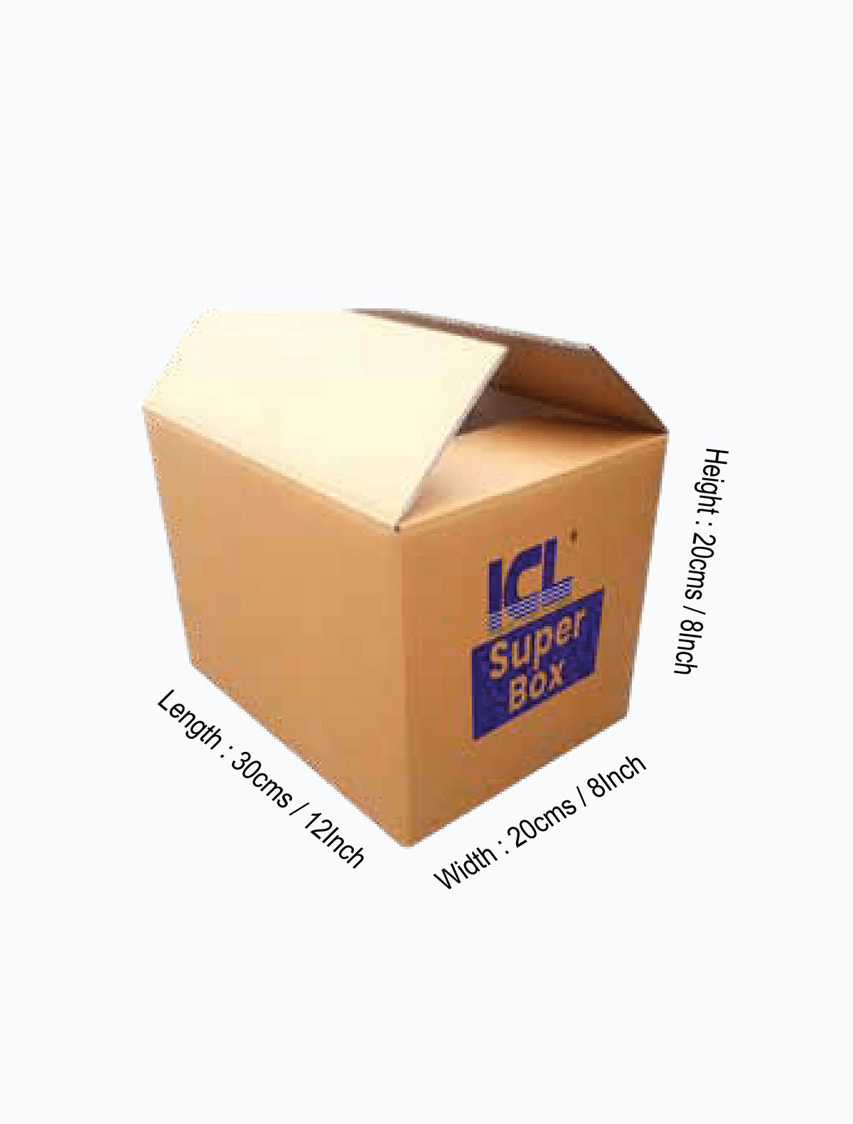 ICL Branded Box – 3 kg Capacity ICL Quickpack